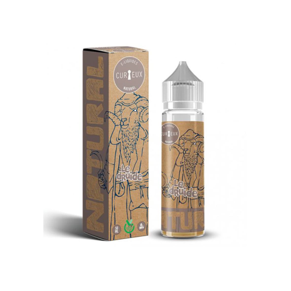 Curieux Natural Le Druide 50ml – 0mg
