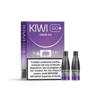 KIWI GO Plus Pod – Grape Ice 0mg
