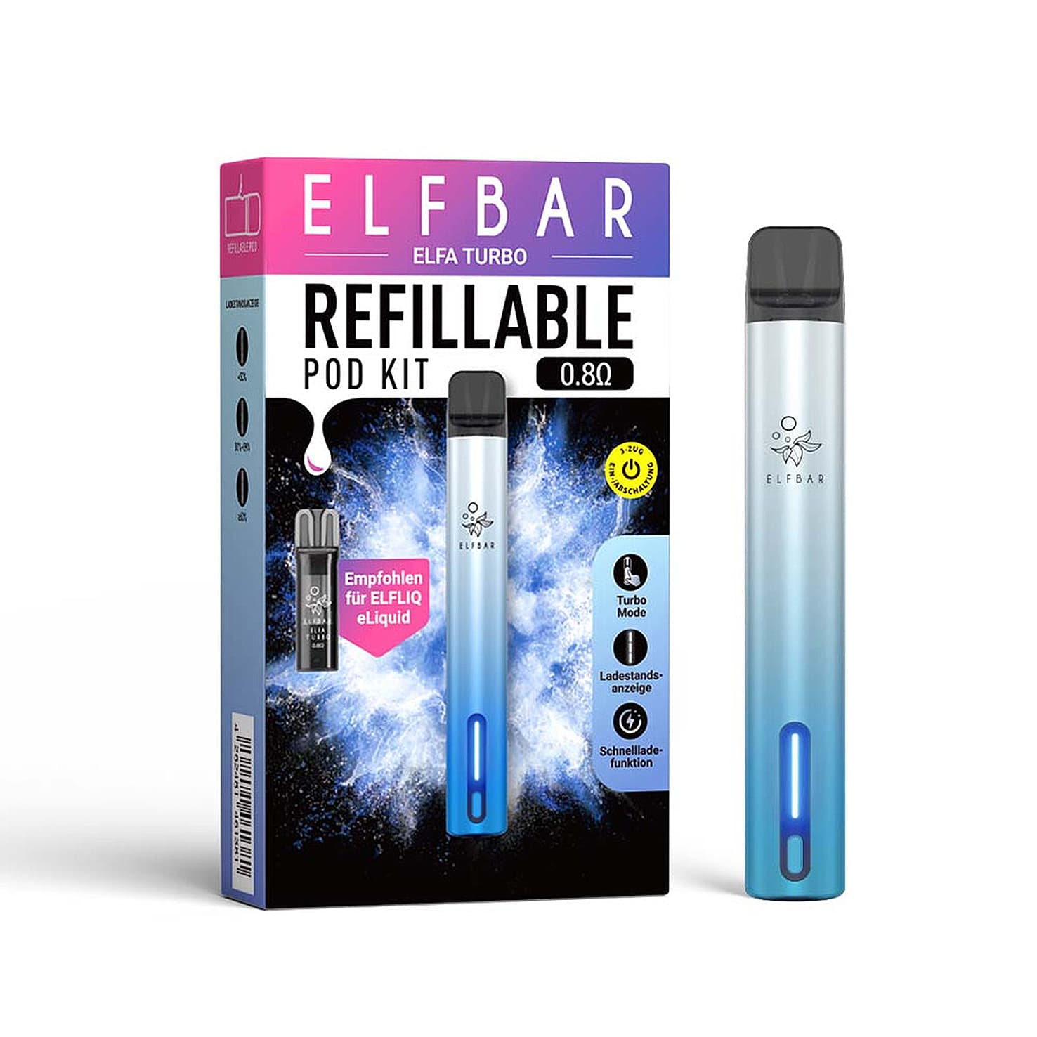 Elfa Turbo Aurora Blue