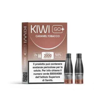 KIWI GO Plus Pod – Caramel Tobacco 10mg