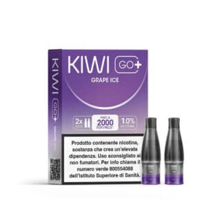 KIWI GO Plus Pod – Grape Ice 10mg