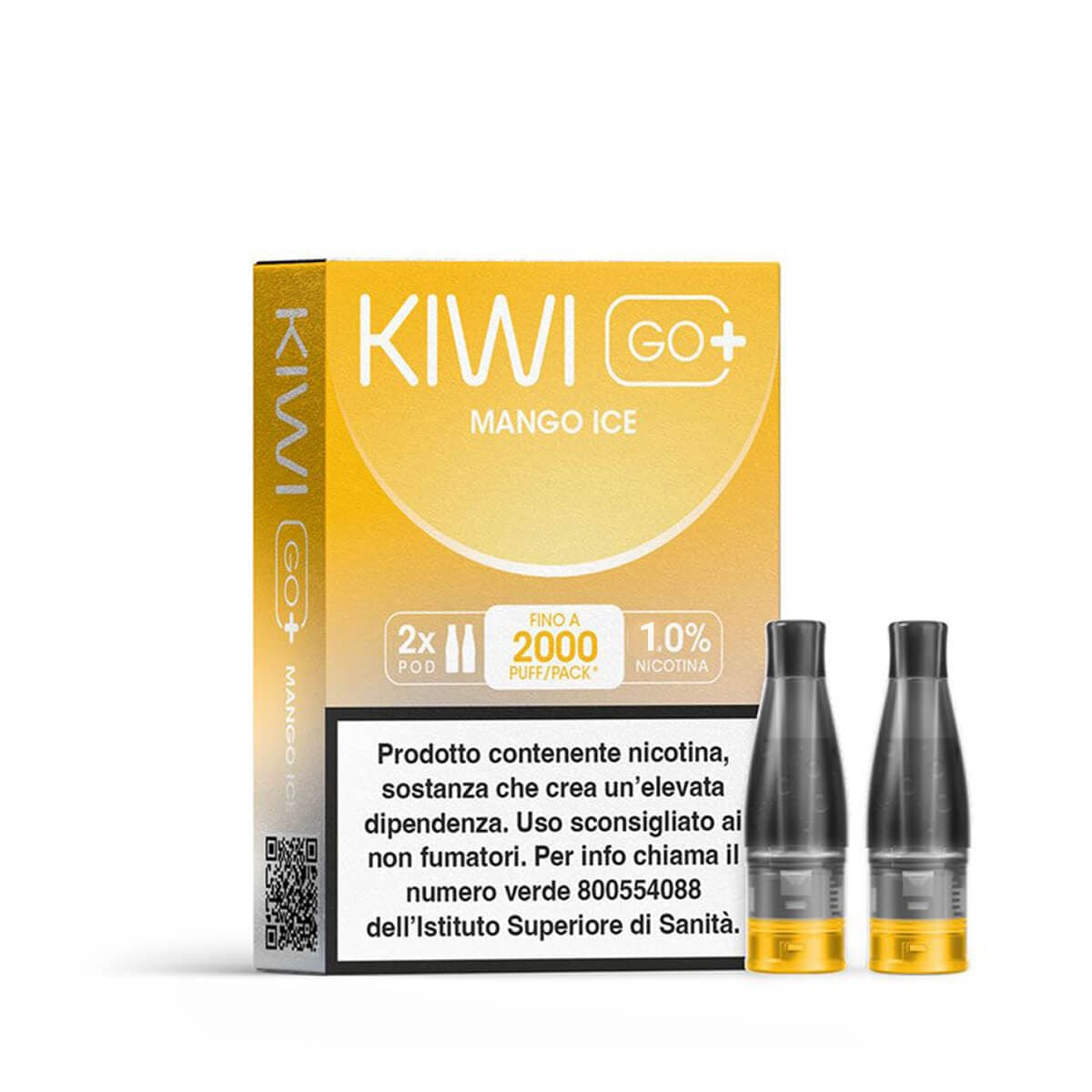 KIWI GO Plus Pod – Mango Ice 10mg