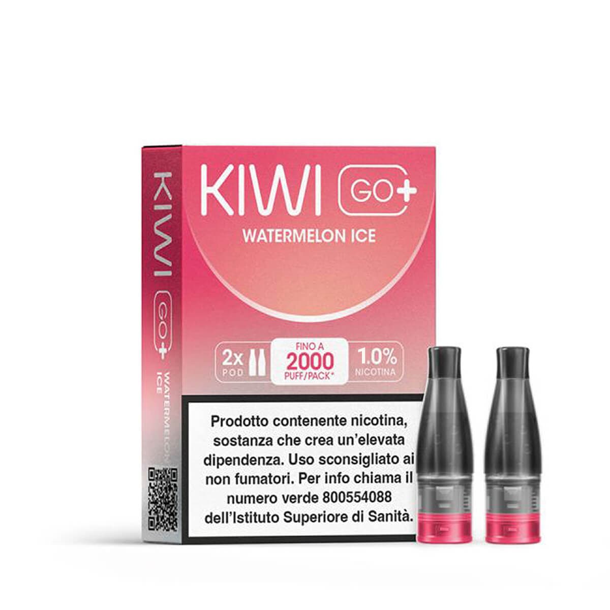 KIWI GO Plus Pod – Watermelon Ice 10mg