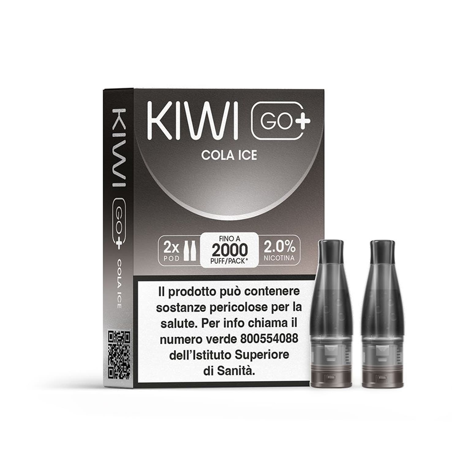 KIWI GO Plus Pod – Cola Ice 20mg
