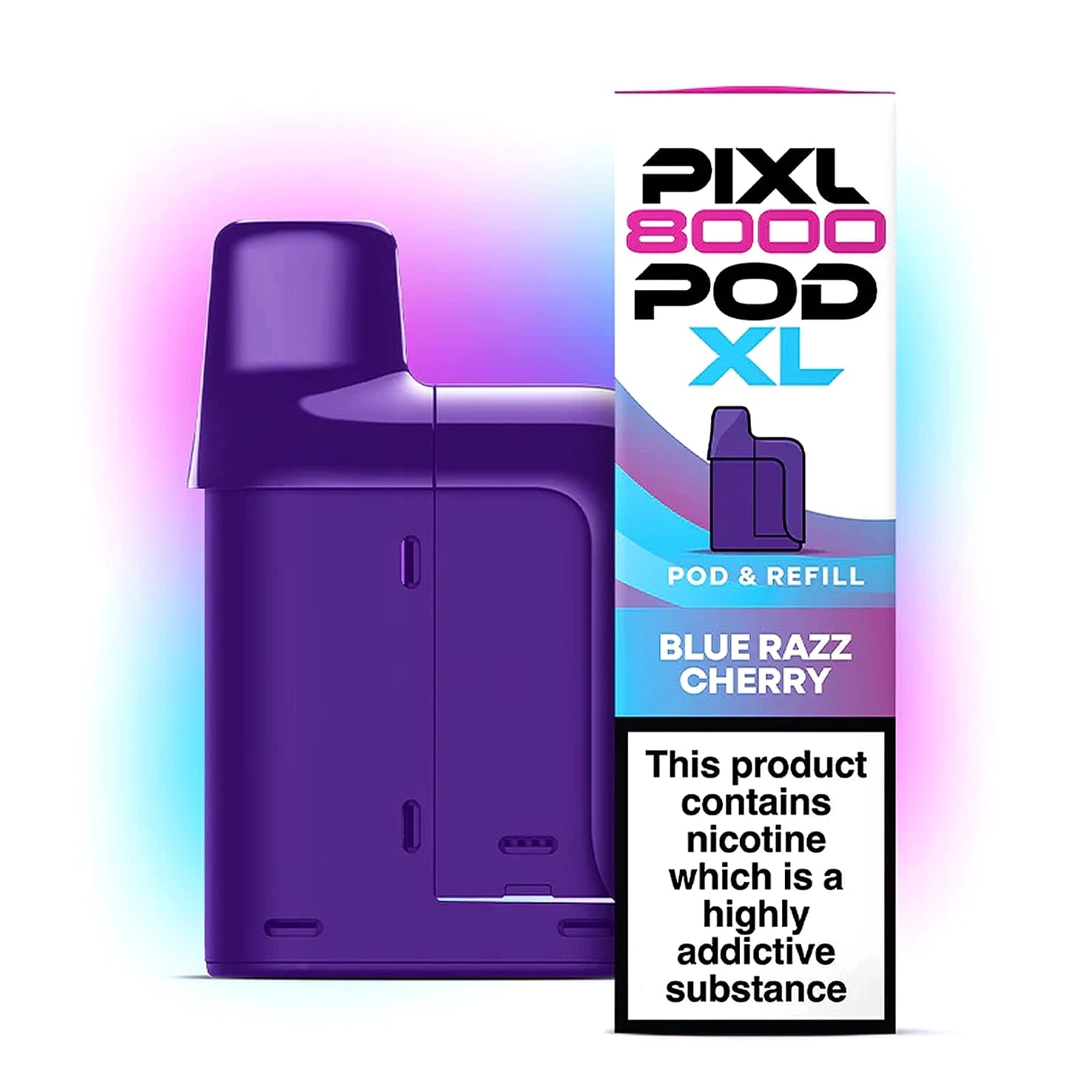 PIXL 8000 Prefilled – Blue Razz Cherry