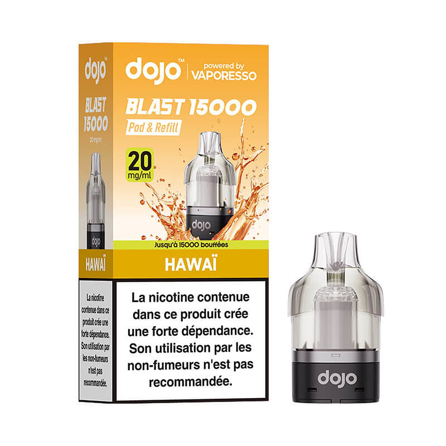 Puff Dojo Blast 15K Hawai Refilled Pod