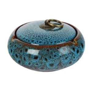 Keramik Aschenbecher orientalisch – Blau