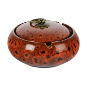 Keramik Aschenbecher orientalisch – Orange