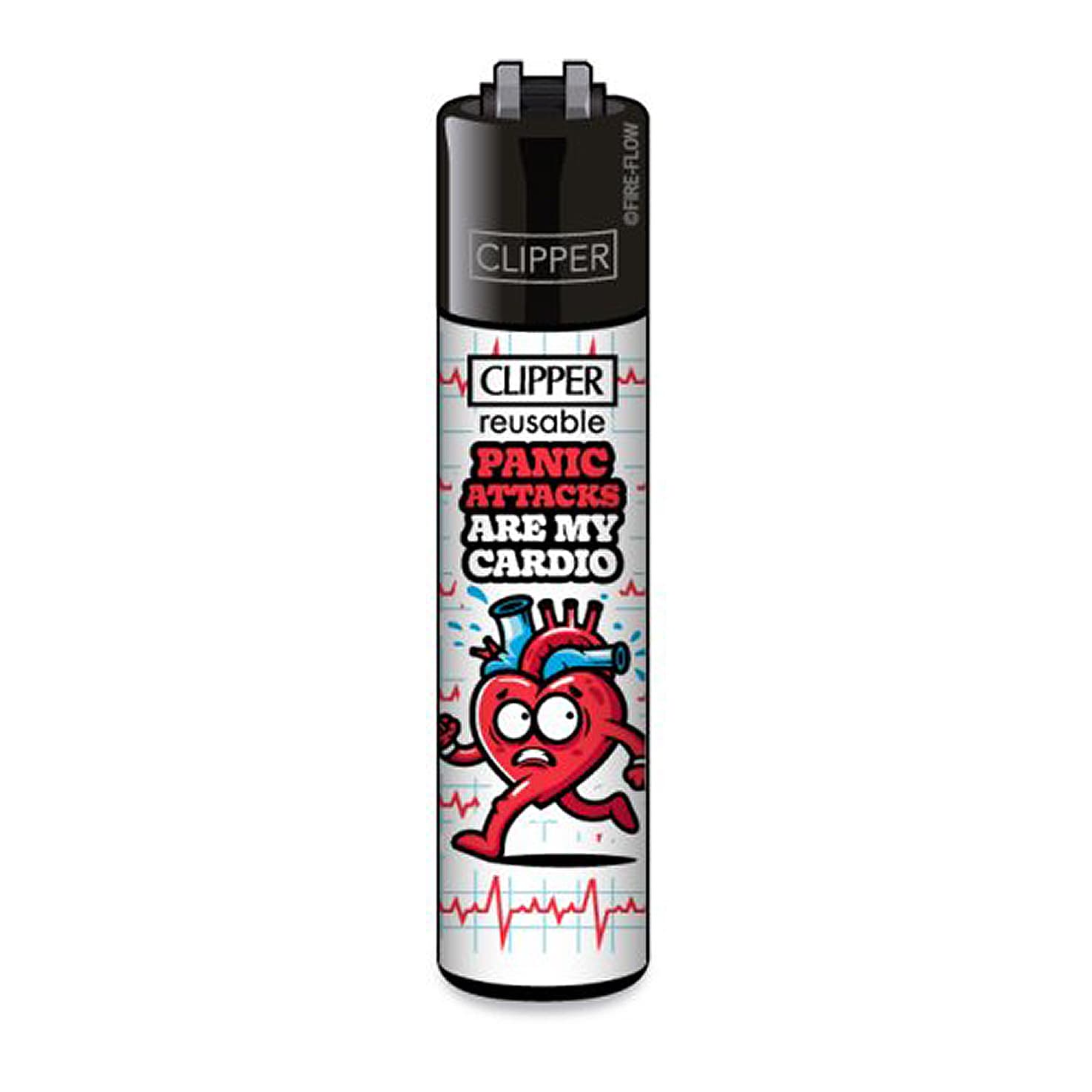 CLIPPER® Mix Slogan – Panik Attacks are my Cardio
