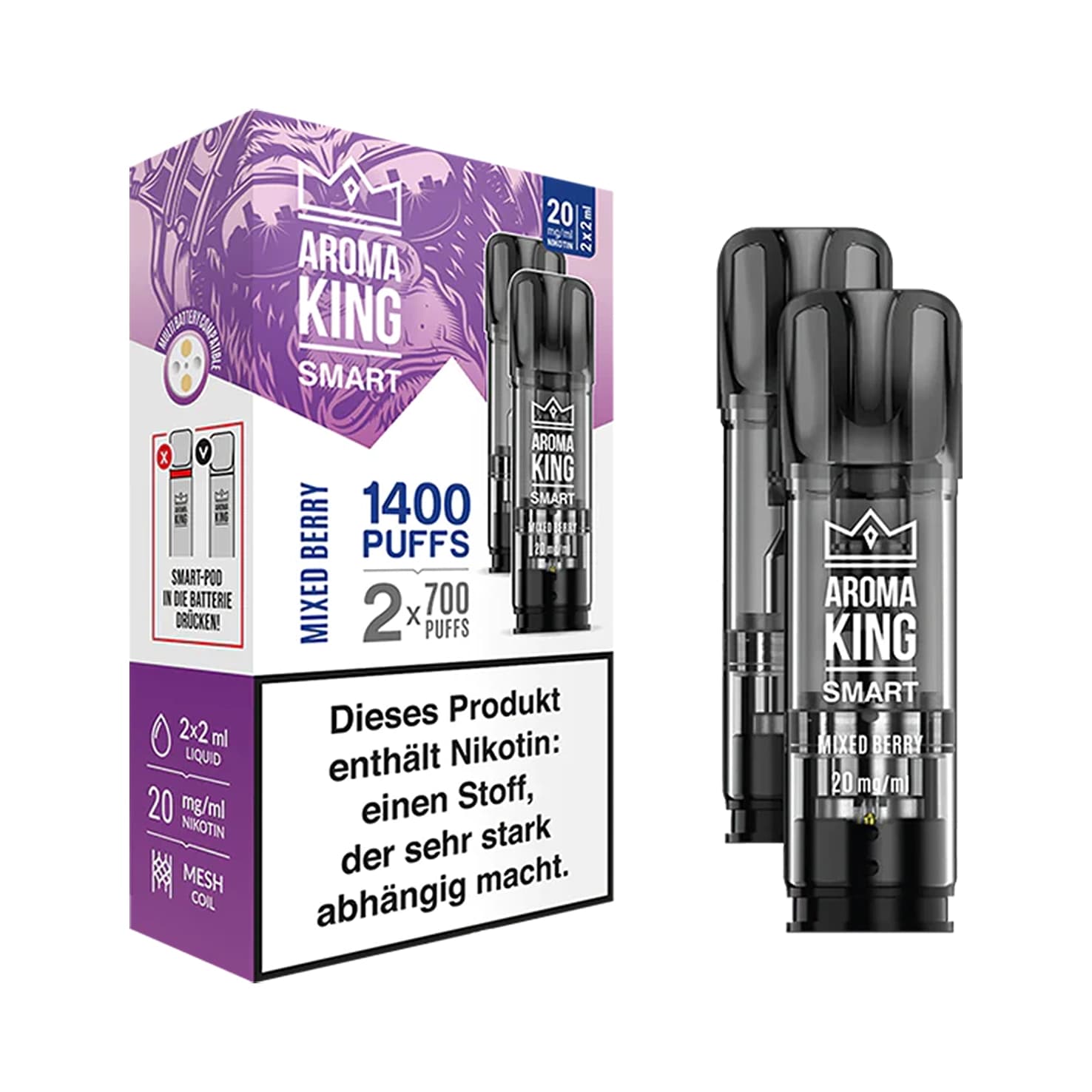 Aroma King SMART Pod – Mixed Berry