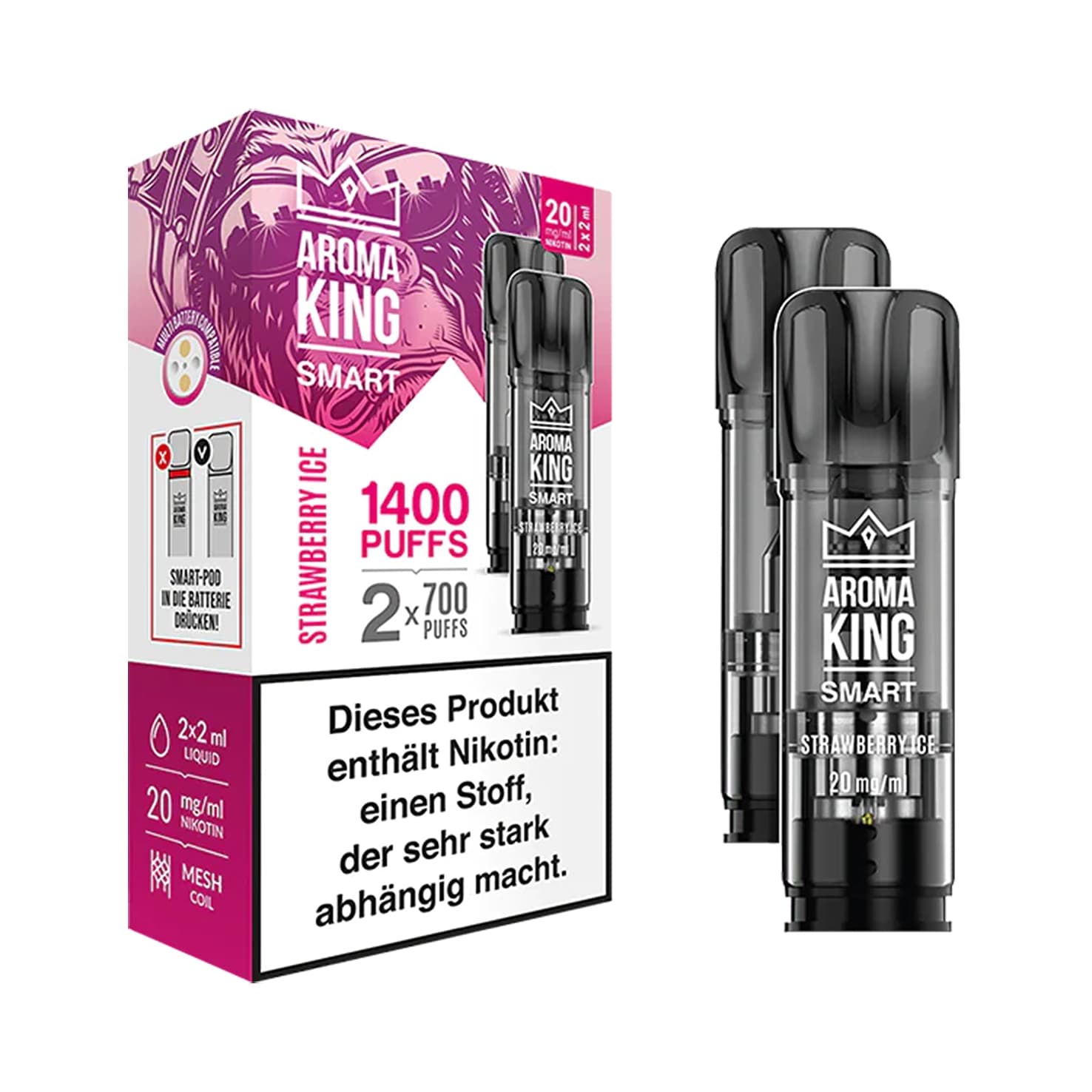 Aroma King SMART Pod – Strawberry Ice