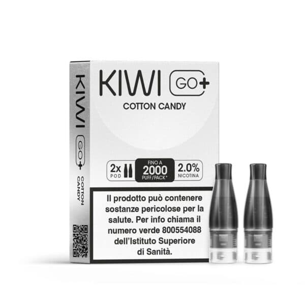 KIWI GO Plus Pod – Cotton Candy 20mg