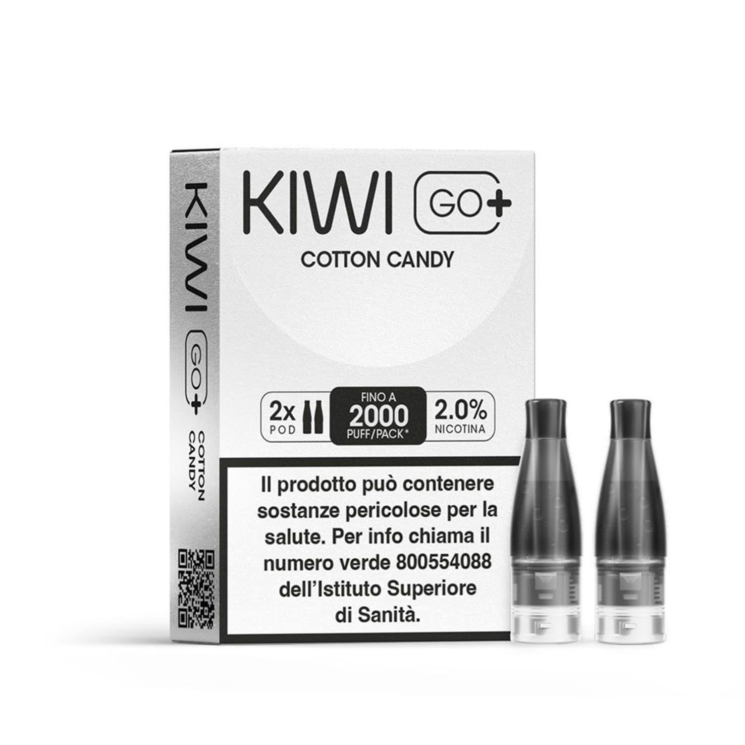 KIWI GO Plus Pod – Cotton Candy 20mg