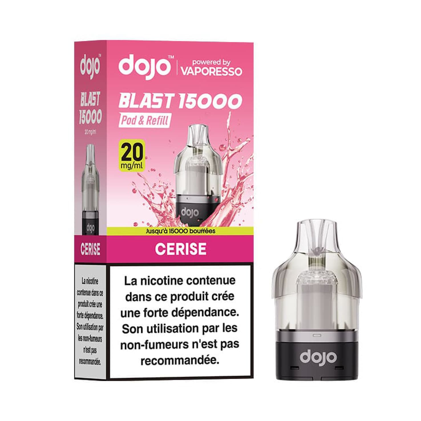 Puff Dojo Blast 15K Cherry Refilled Pod