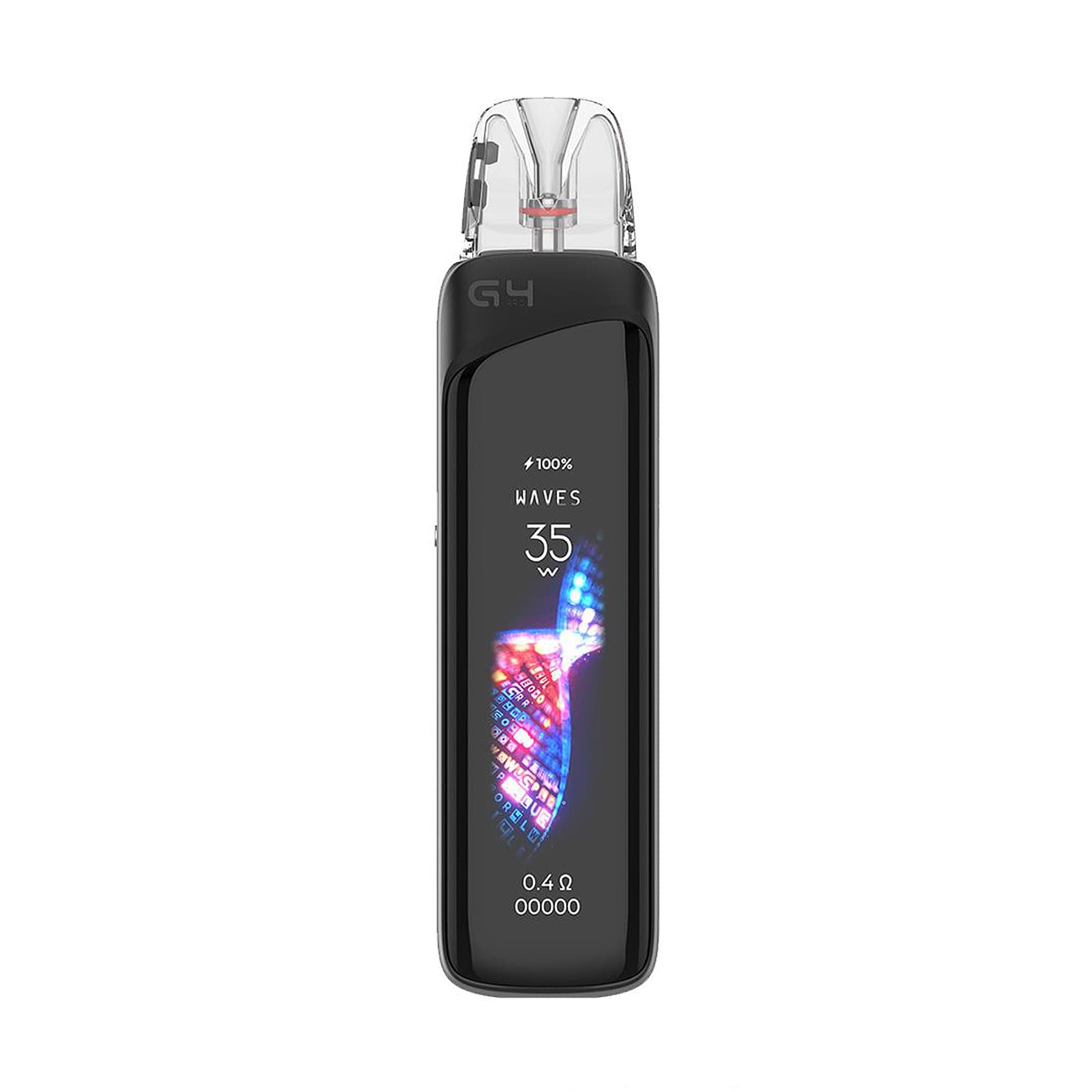 Uwell Caliburn G4 Stripe Black PRO Pod Kit